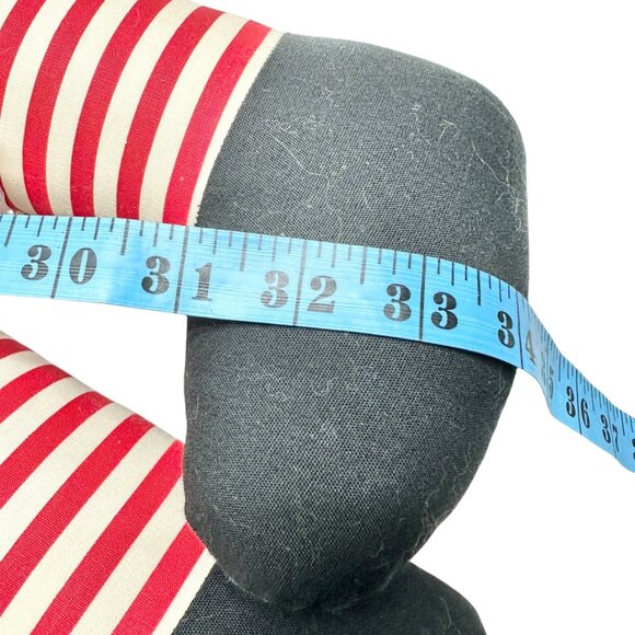 Handmade 1960s Raggedy Ann Andy Dolls Red Yarn Hair Cloth Bodies Classic 34x19 - Picture 14 of 16